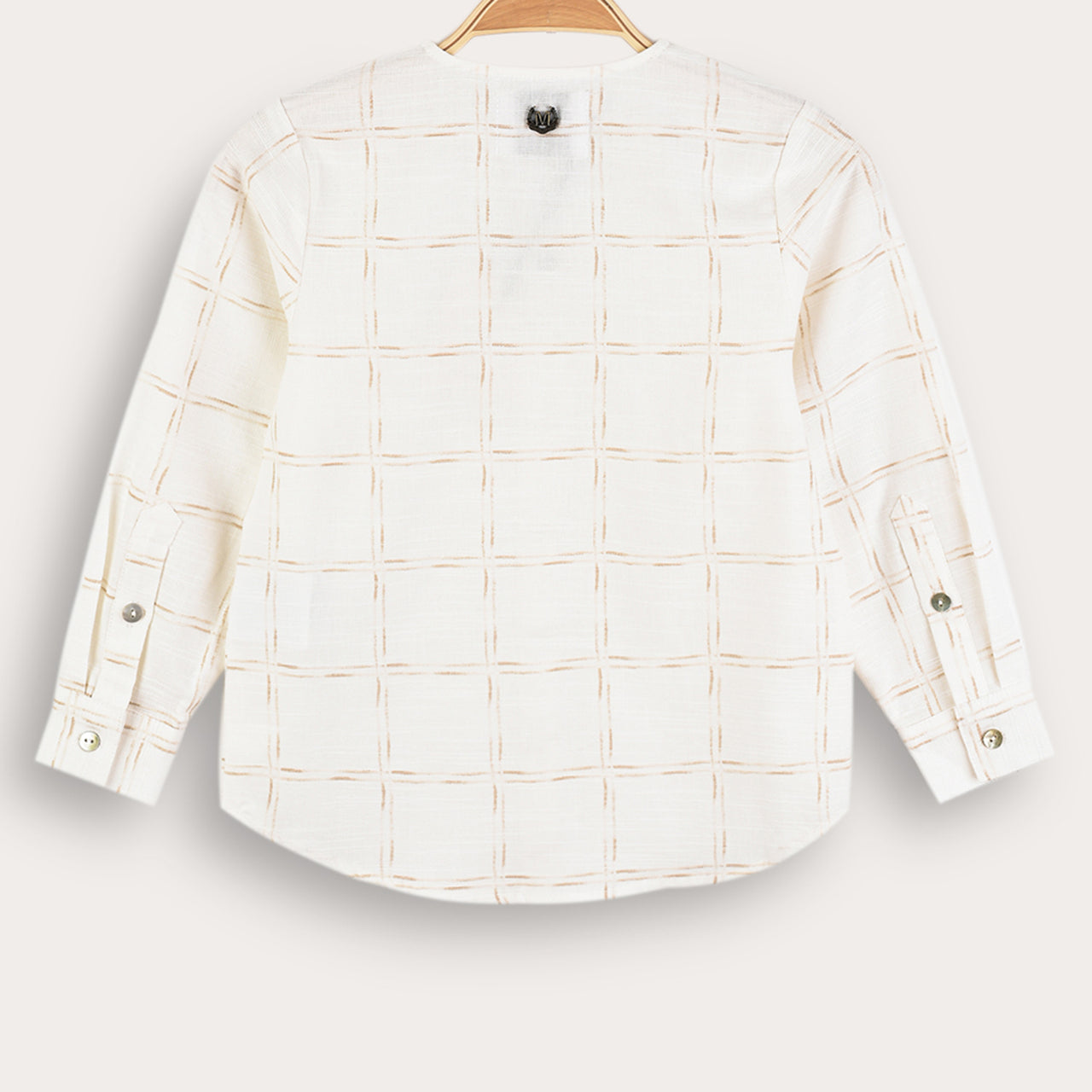 Melange L.S Print Shirt