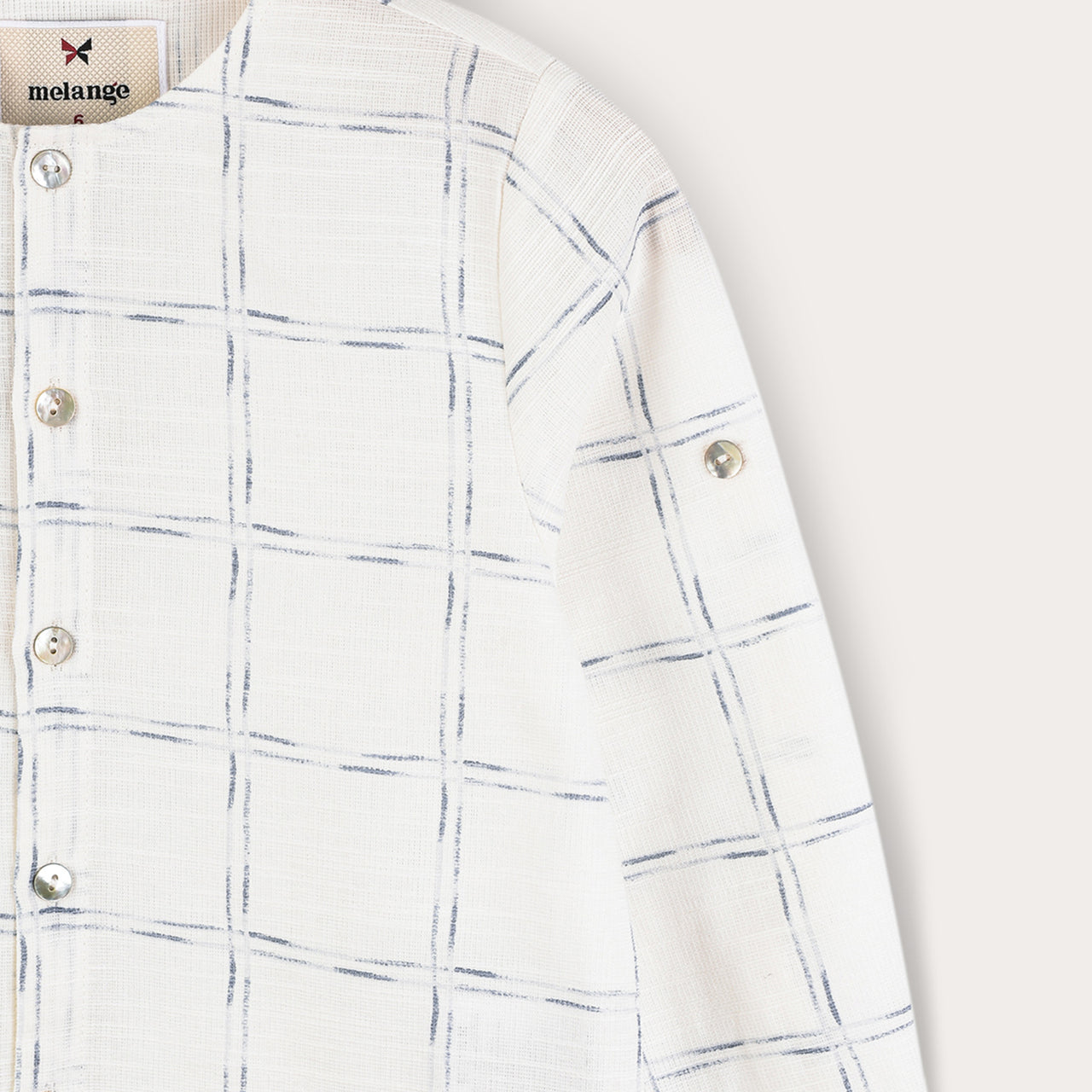Melange L.S Print Shirt