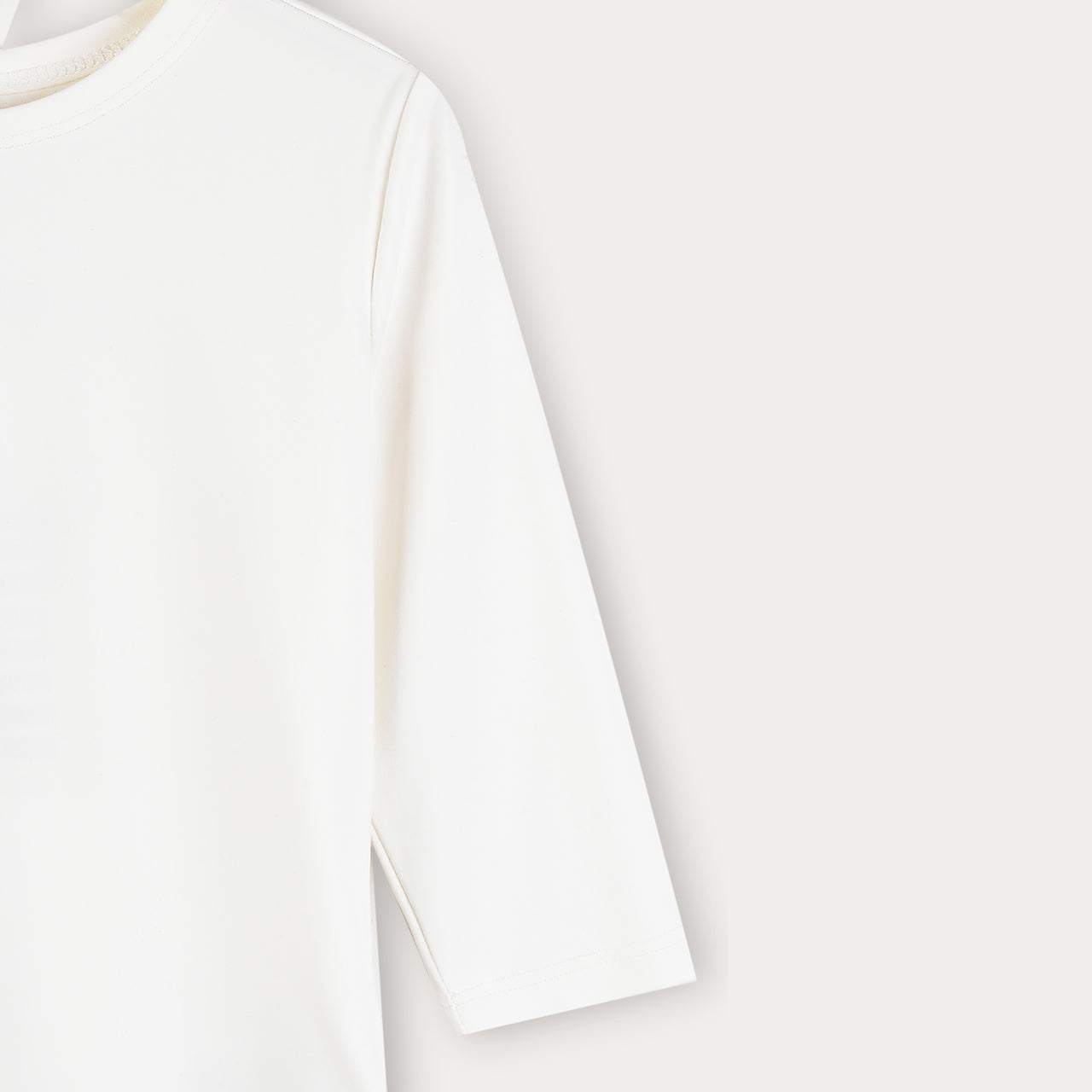 Melange Lycra 3/4 -Long Sleeve Shell