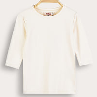 Melange Lycra 3/4 -Long Sleeve Shell