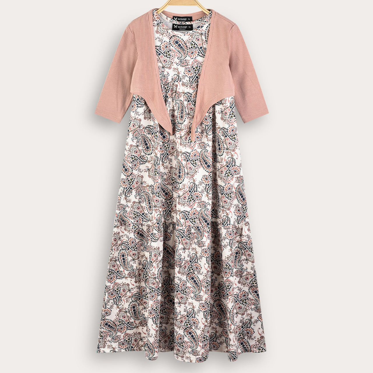 Melange Bolero Cardigan Robe