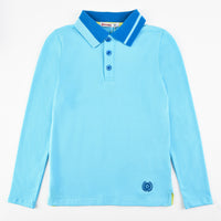 Boys Colorblock LS Polo- LK Approved