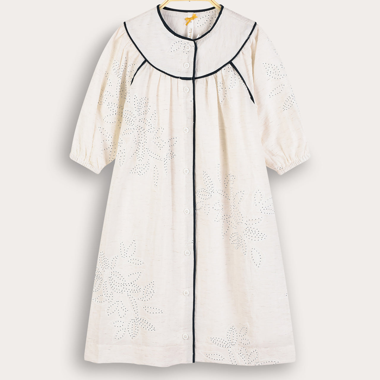 Girls Button Chiffon Dress