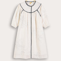 Girls Button Chiffon Dress