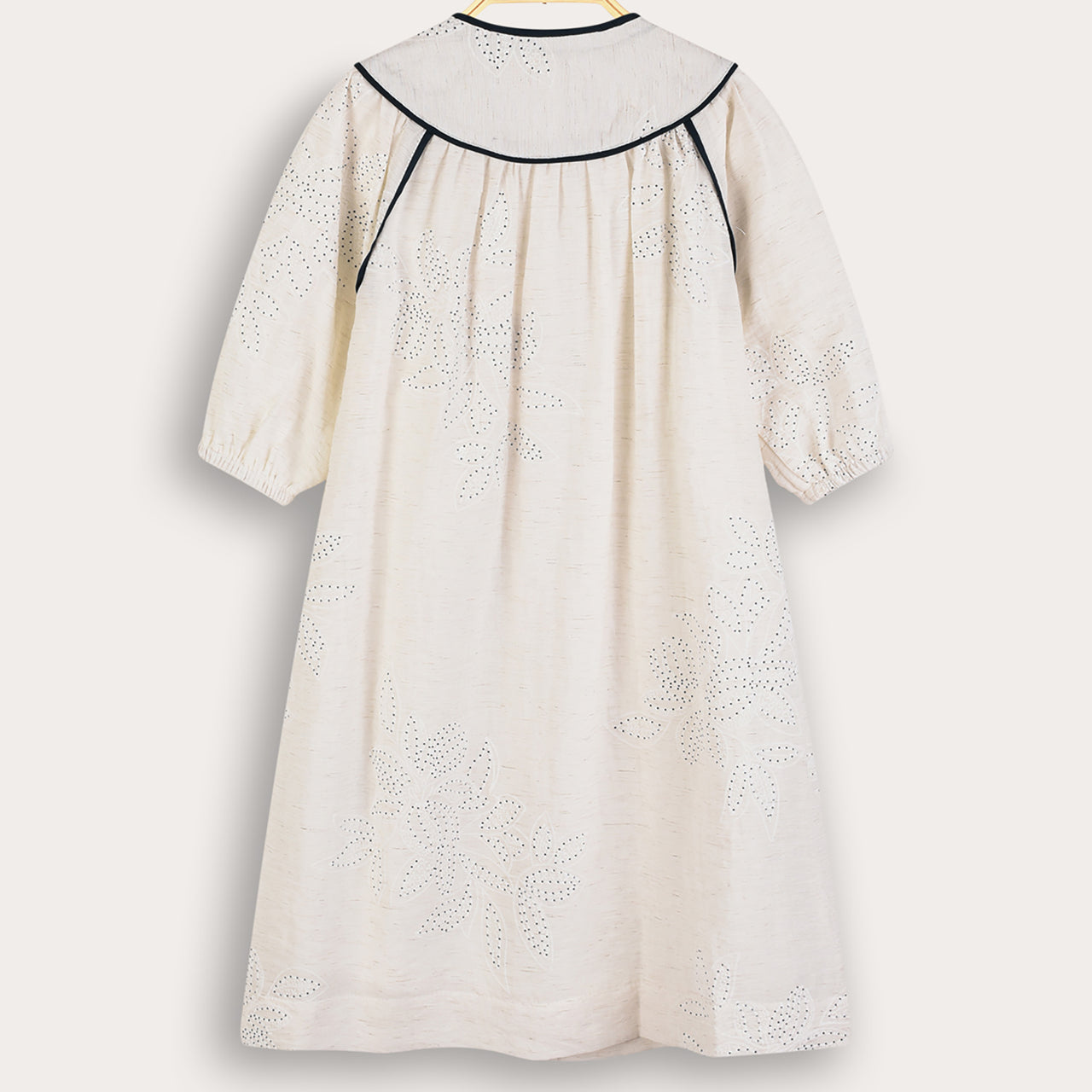 Girls Button Chiffon Dress