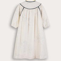 Girls Button Chiffon Dress