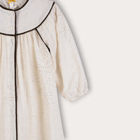 Girls Button Chiffon Dress