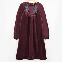 Velour Dress