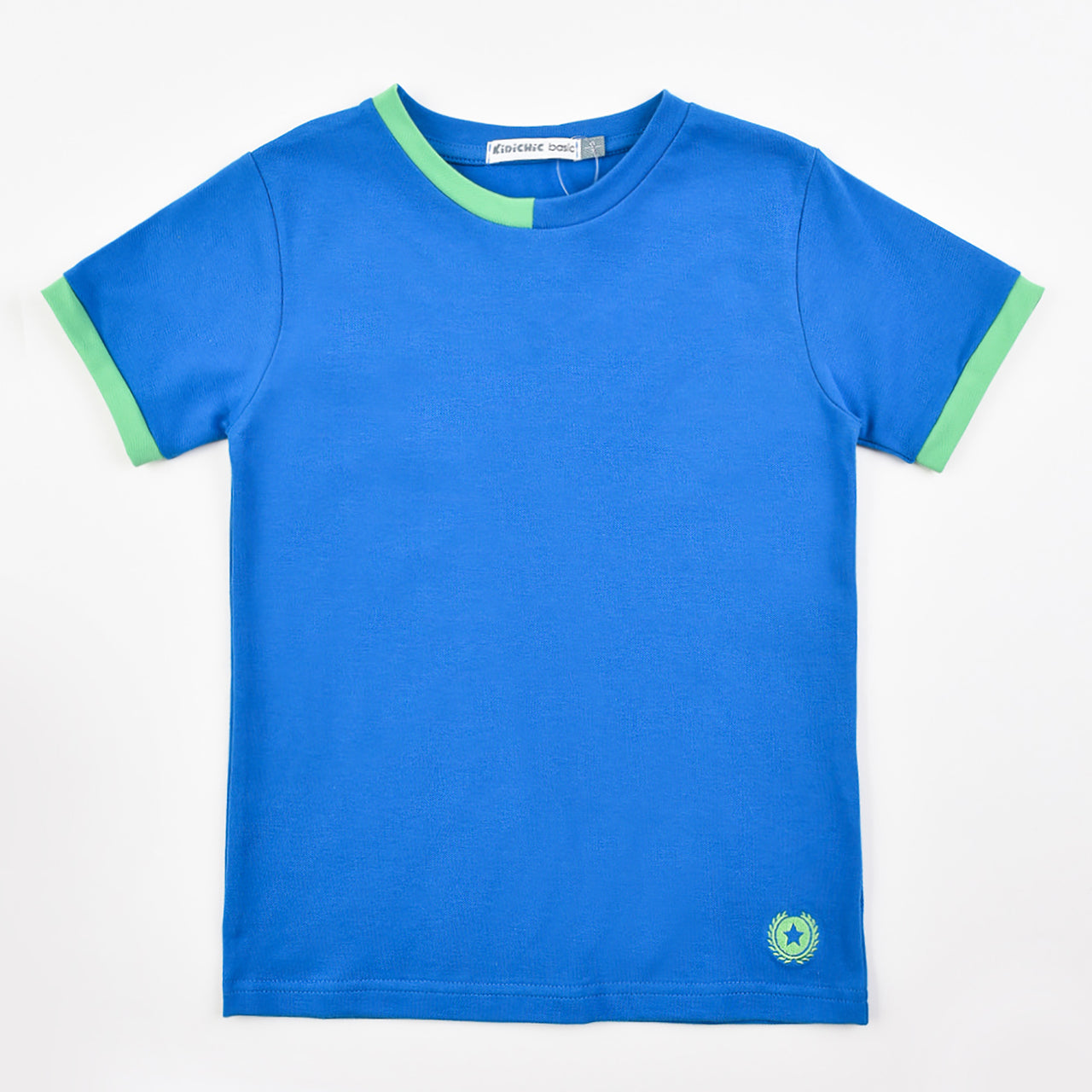 Colorblock Collar Tee