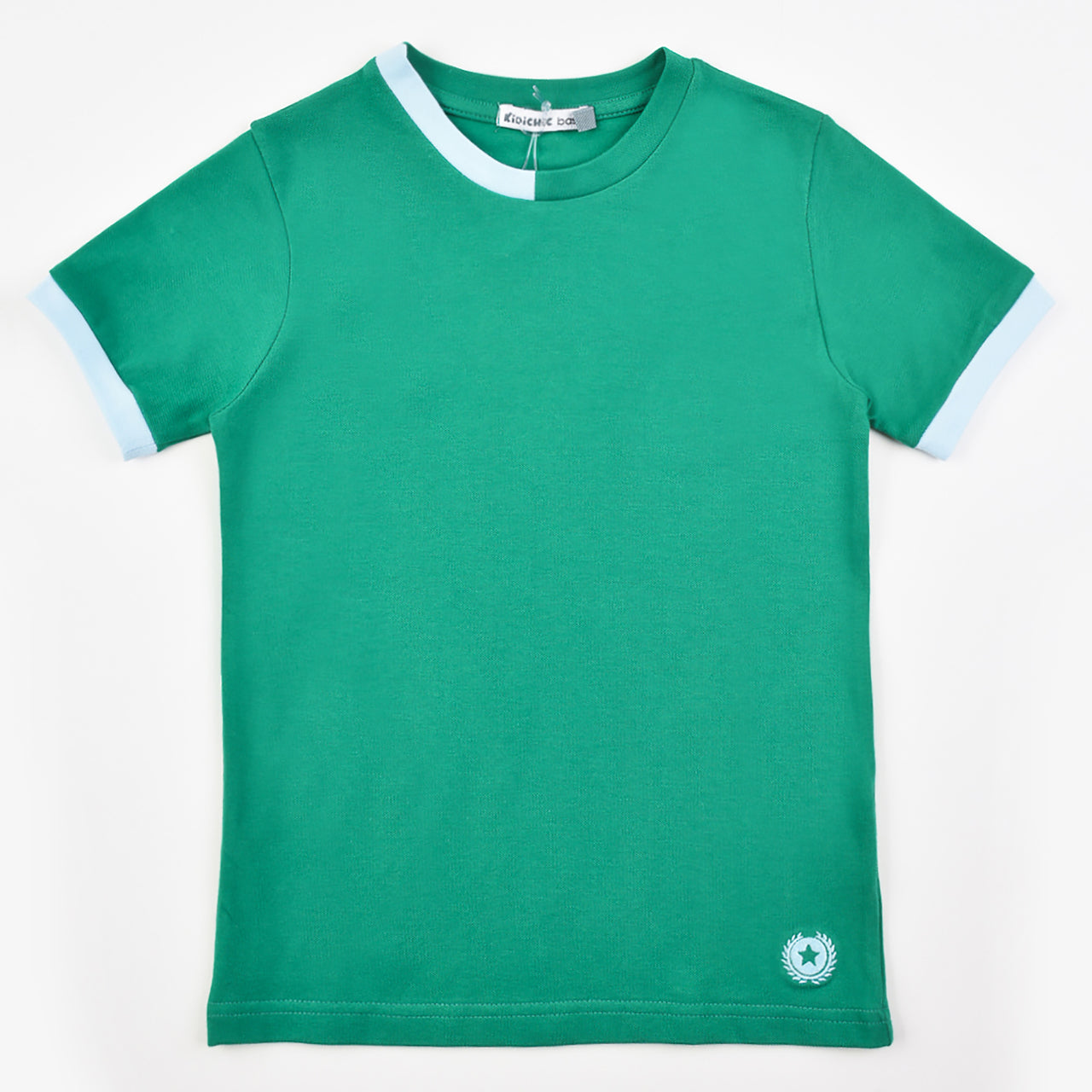 Colorblock Collar Tee