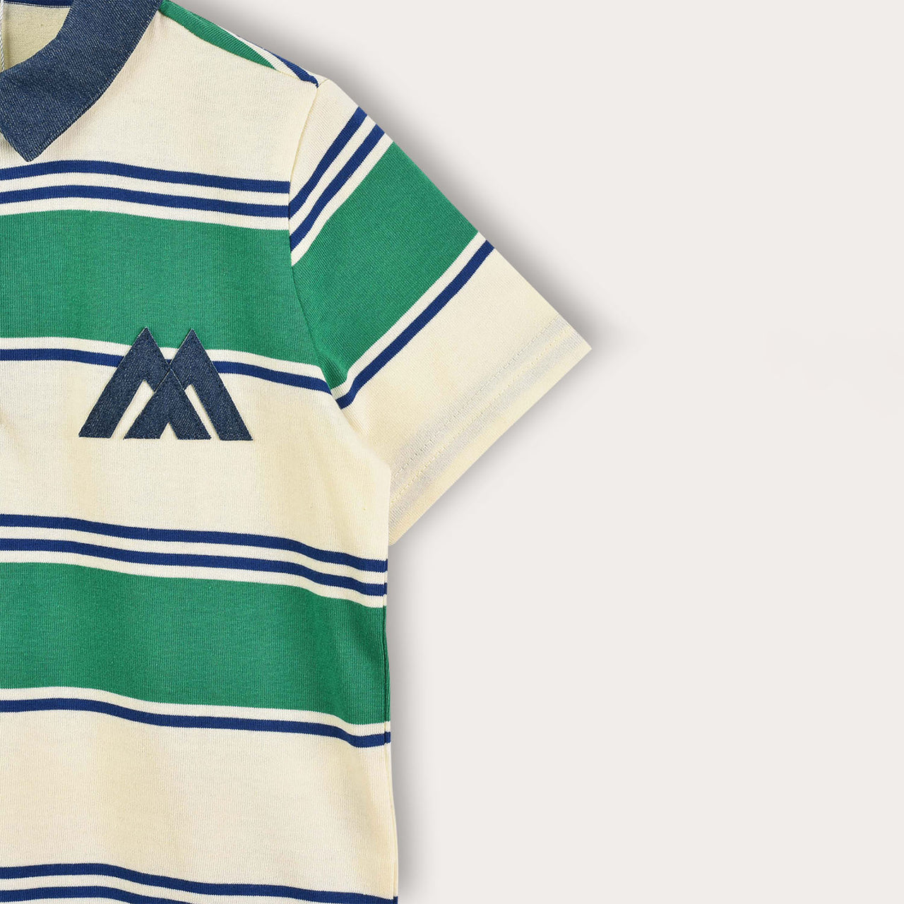Melange S.S Striped Shirt