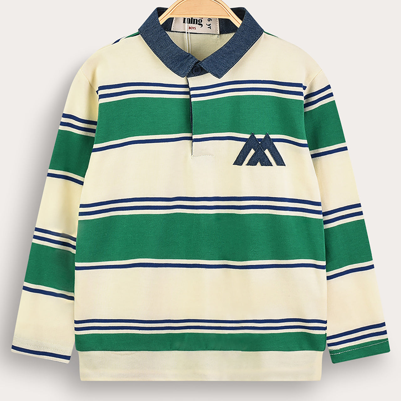 Melange L.S Striped Shirt