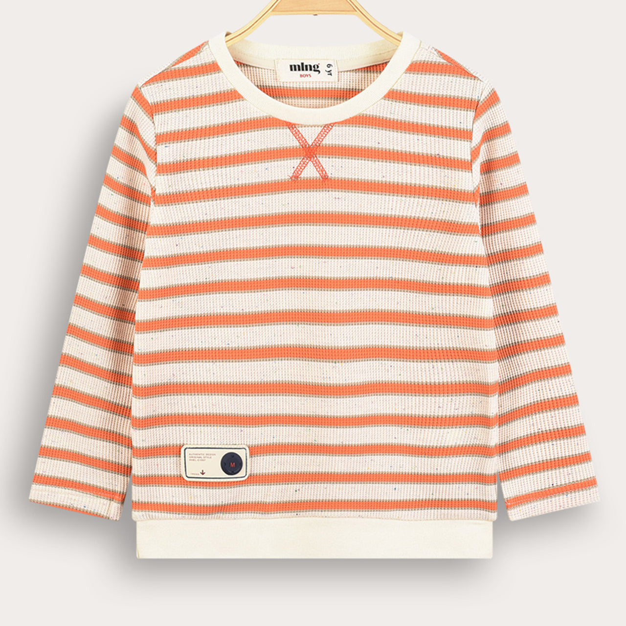 Melange L.S Striped Shirt