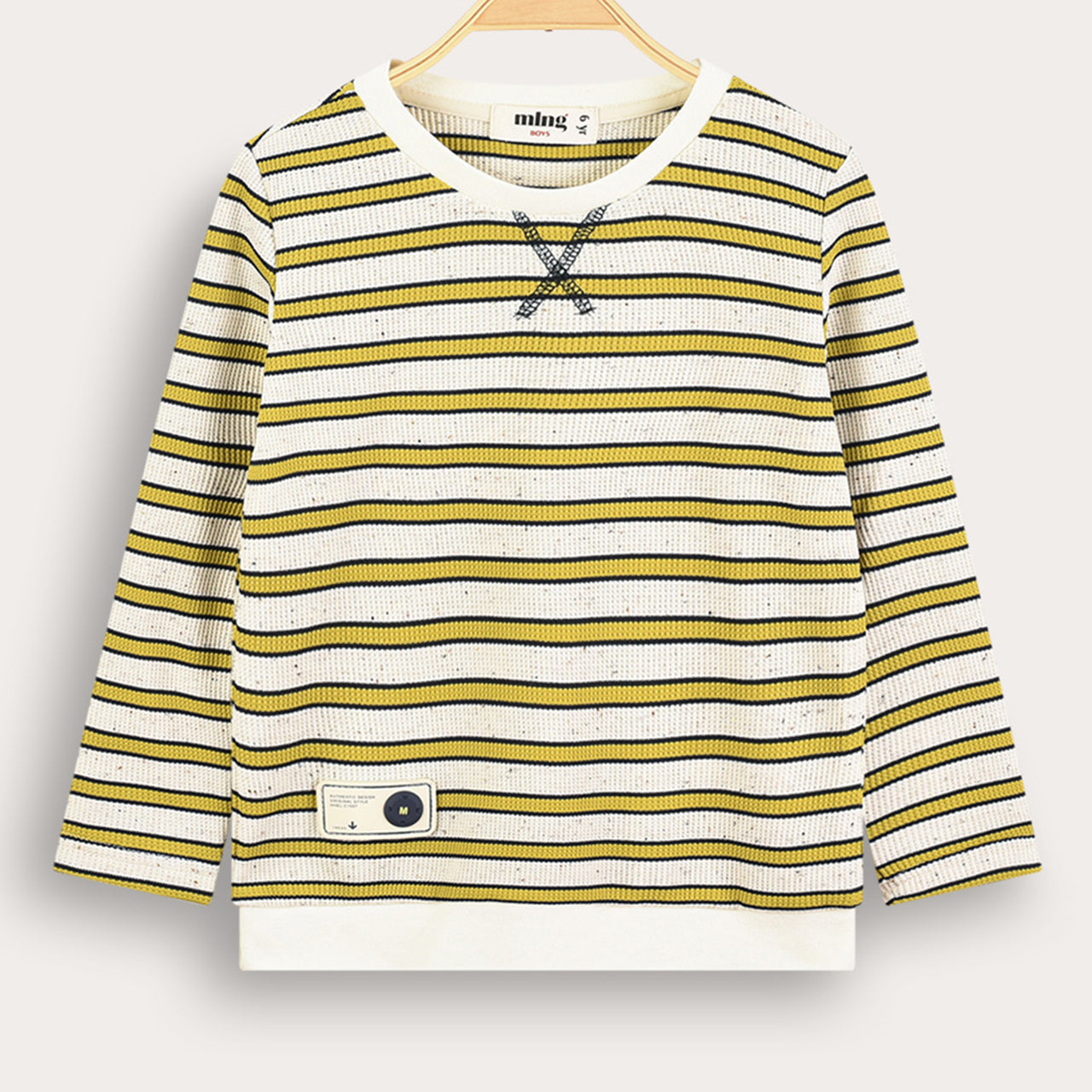 Melange L.S Striped Shirt