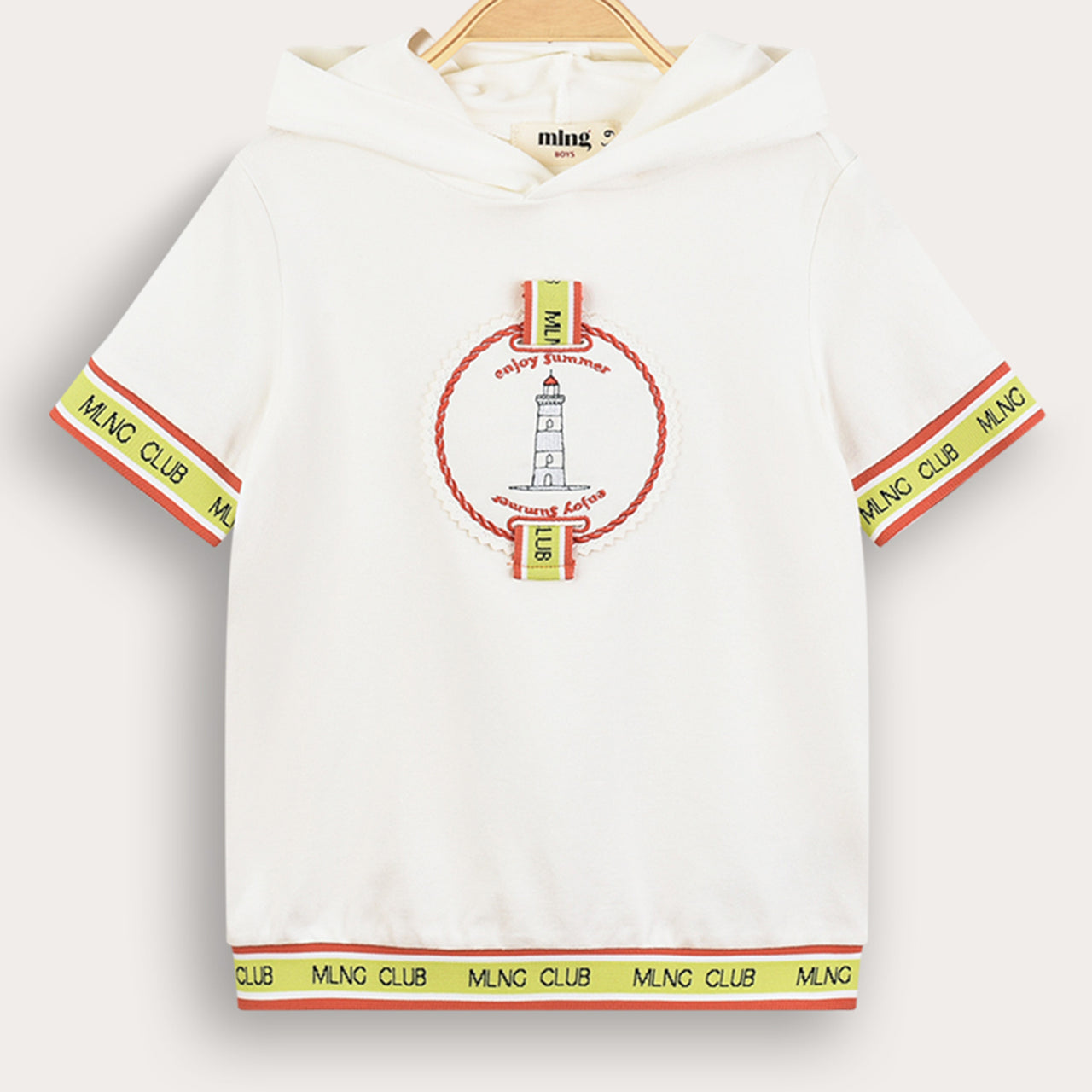 Melange S.S Logo Shirt