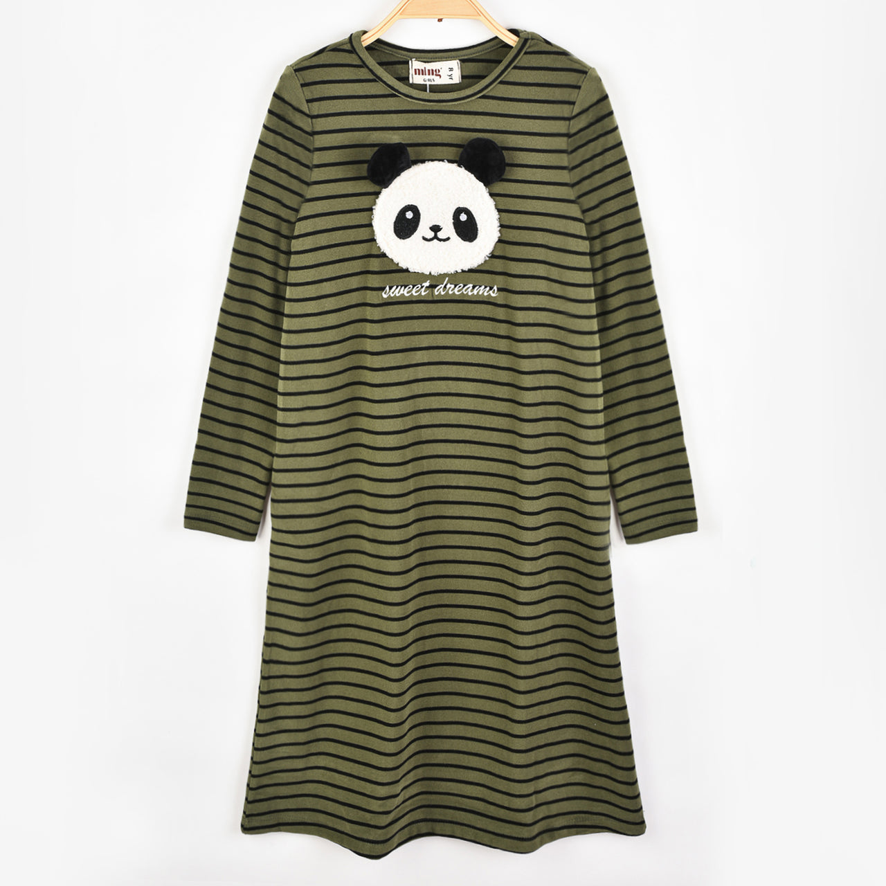 Melange Striped Nightgown