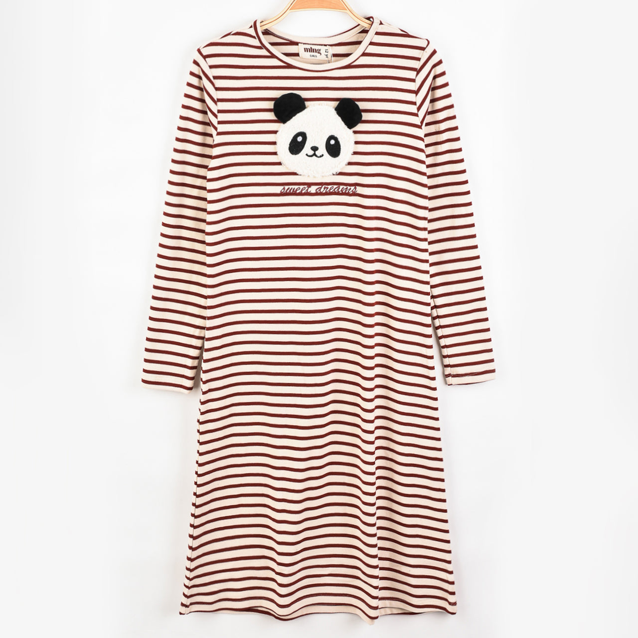 Melange Striped Nightgown