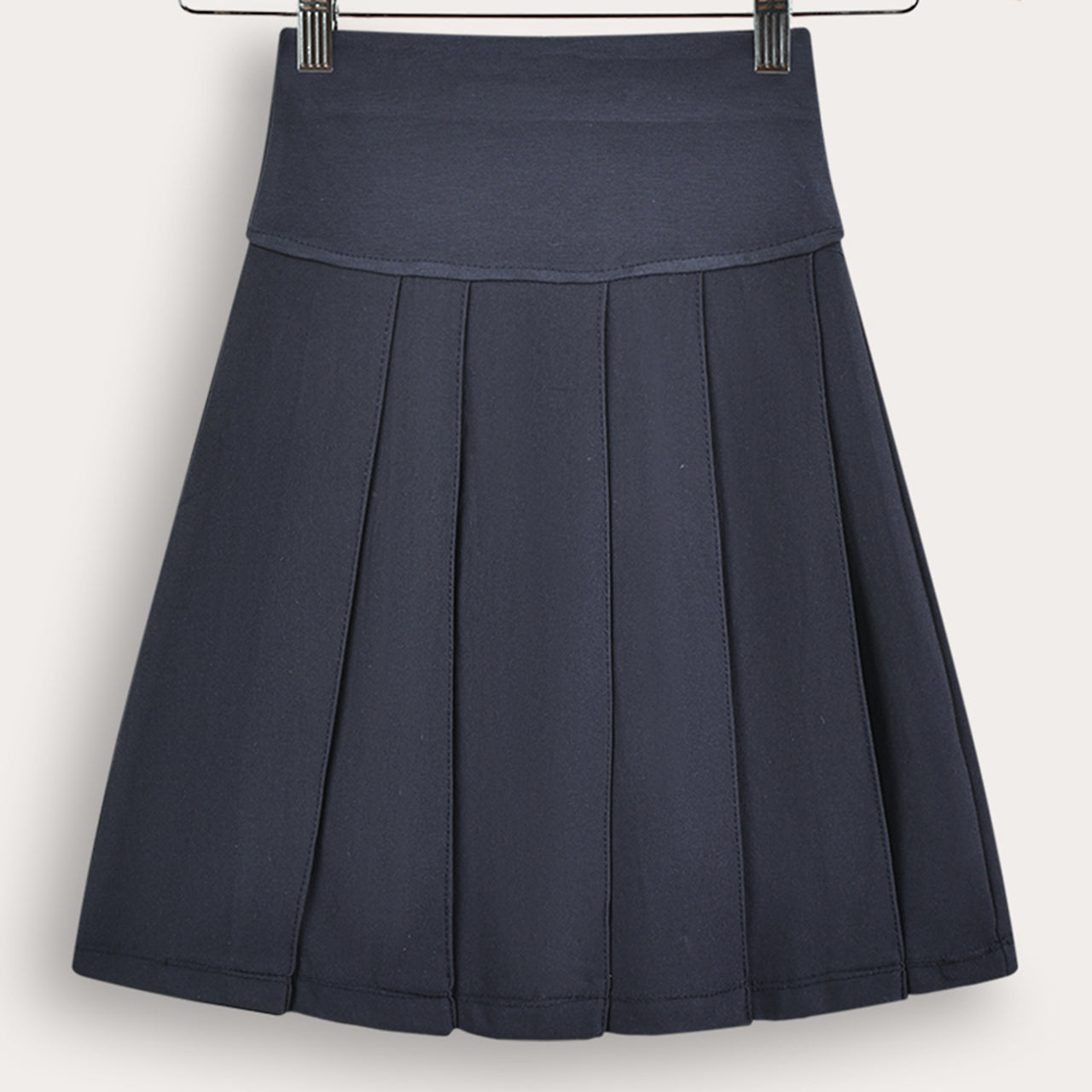 Panel Pleated Skirt