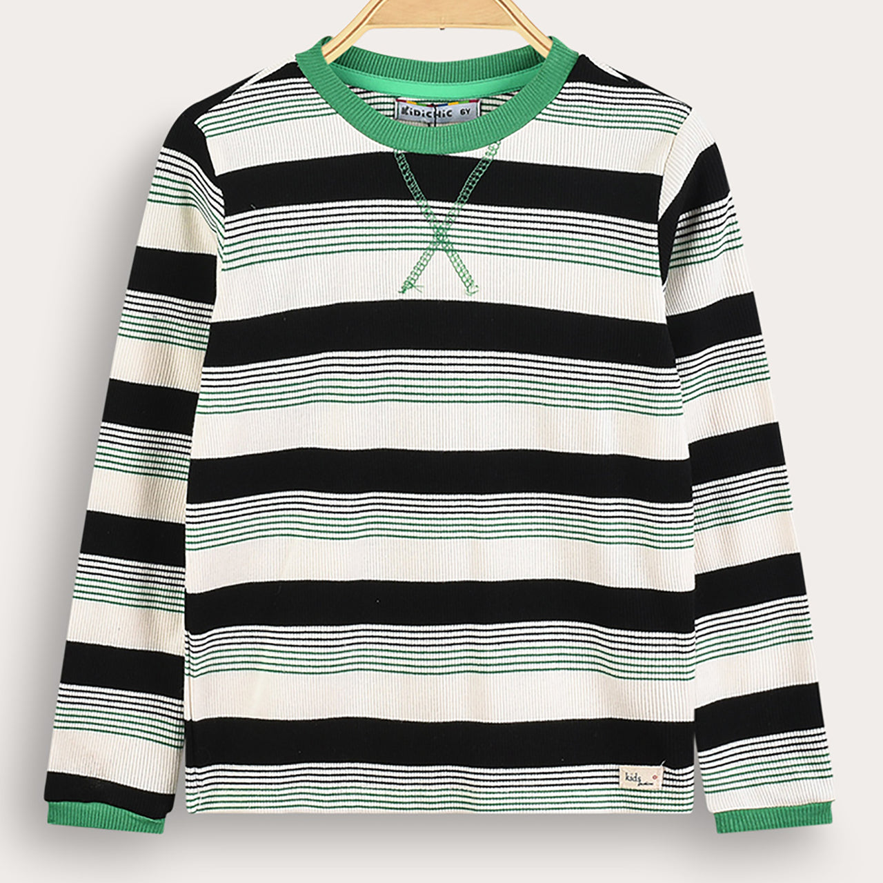 Boys LS Striped Tshirt