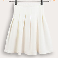 Jersey Pleated Skirt
