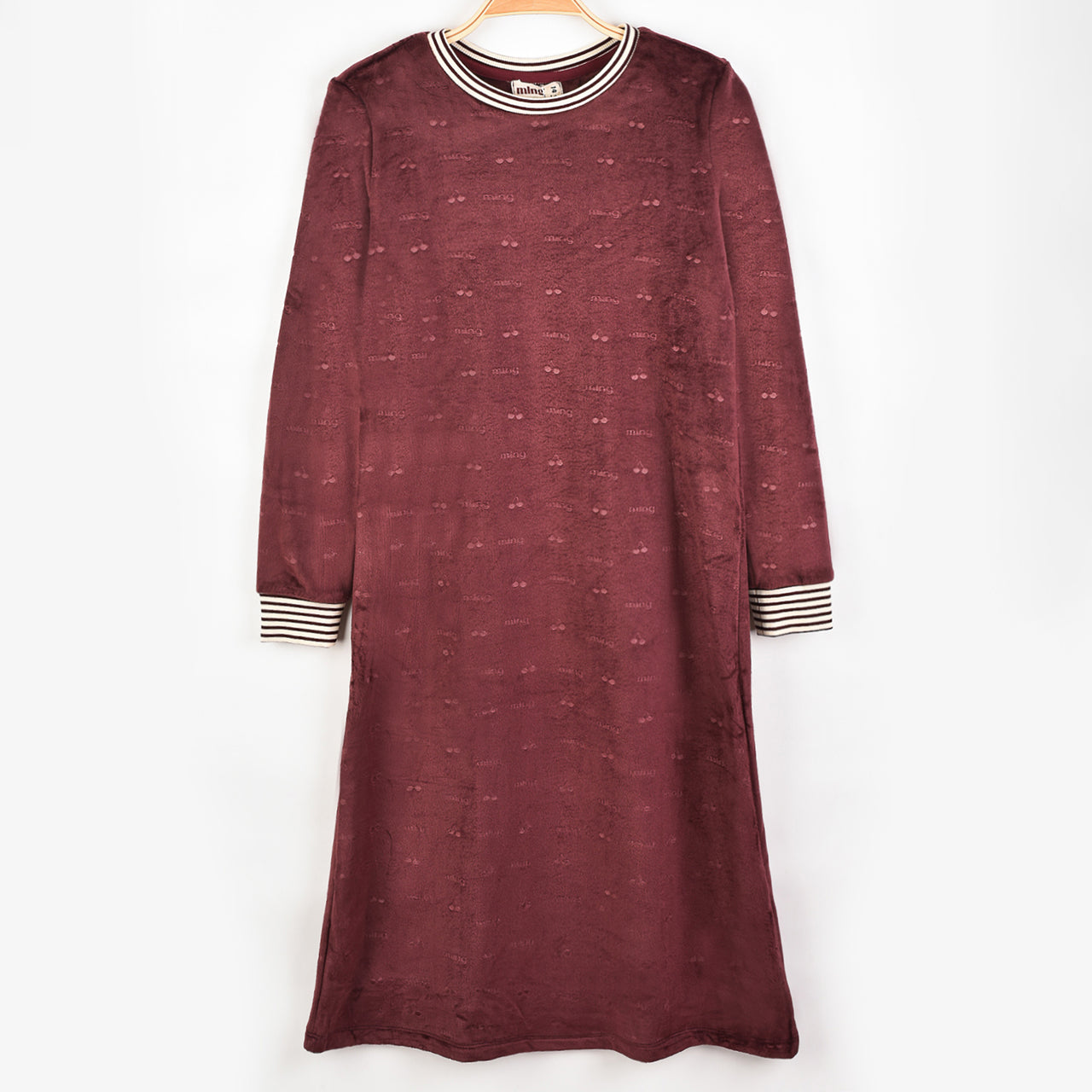Melange Velour Nightgown