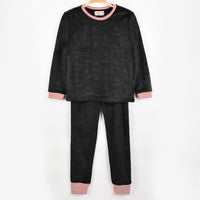 Melange Velour PJ Set