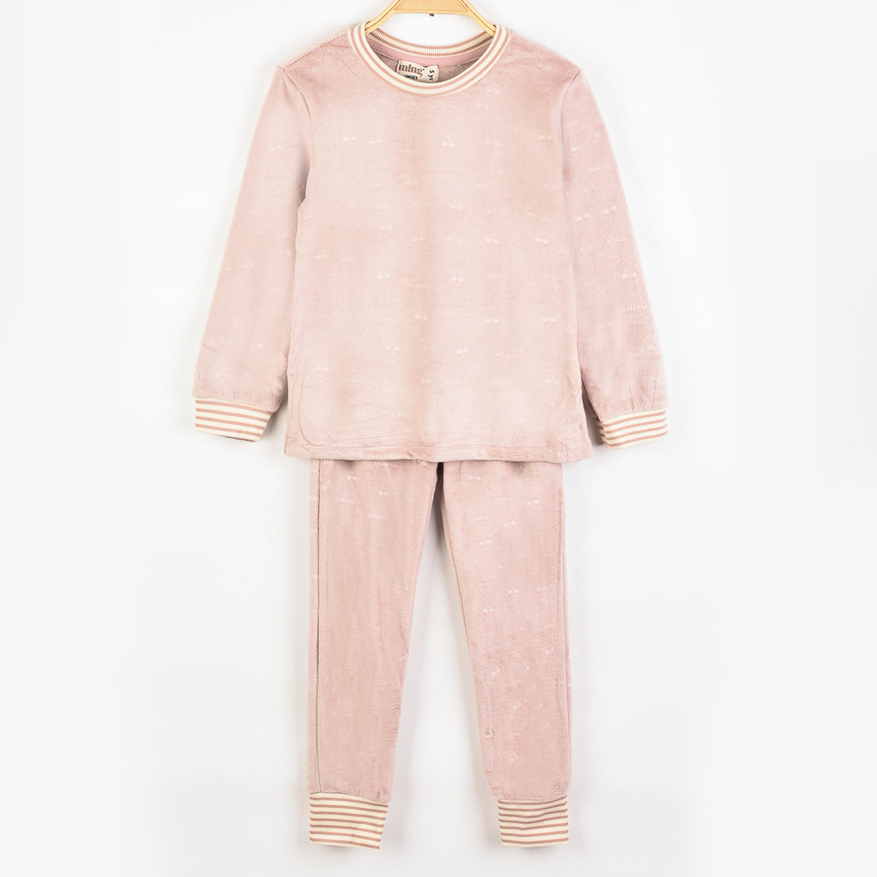 Melange Velour PJ Set