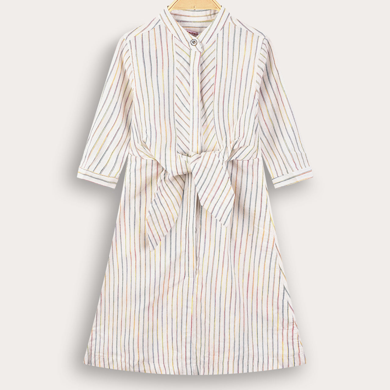 Woven Striped Dress