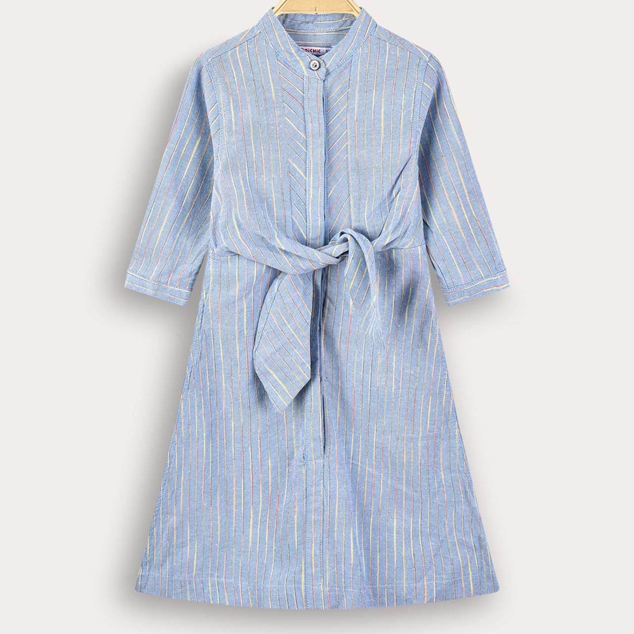 Woven Striped Dress