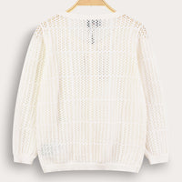 Melange Knit Cardigan
