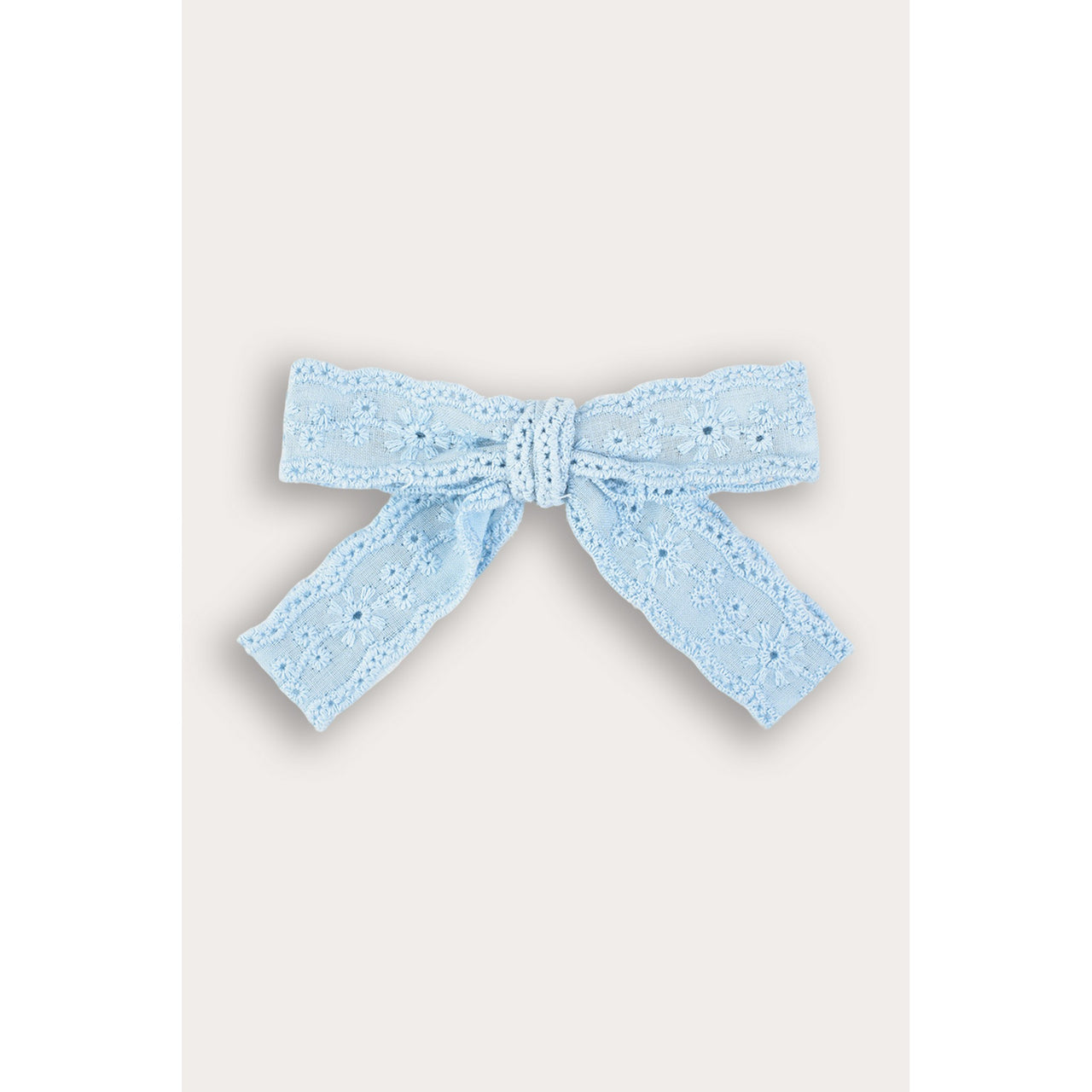 Crochet Bow Clip