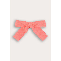 Crochet Bow Clip