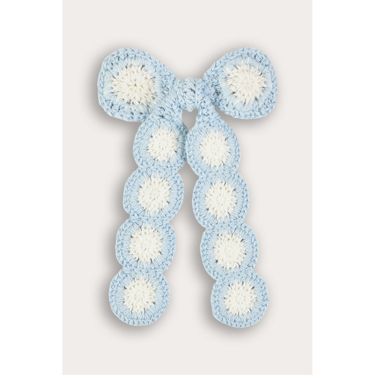 Crochet Bow Clip