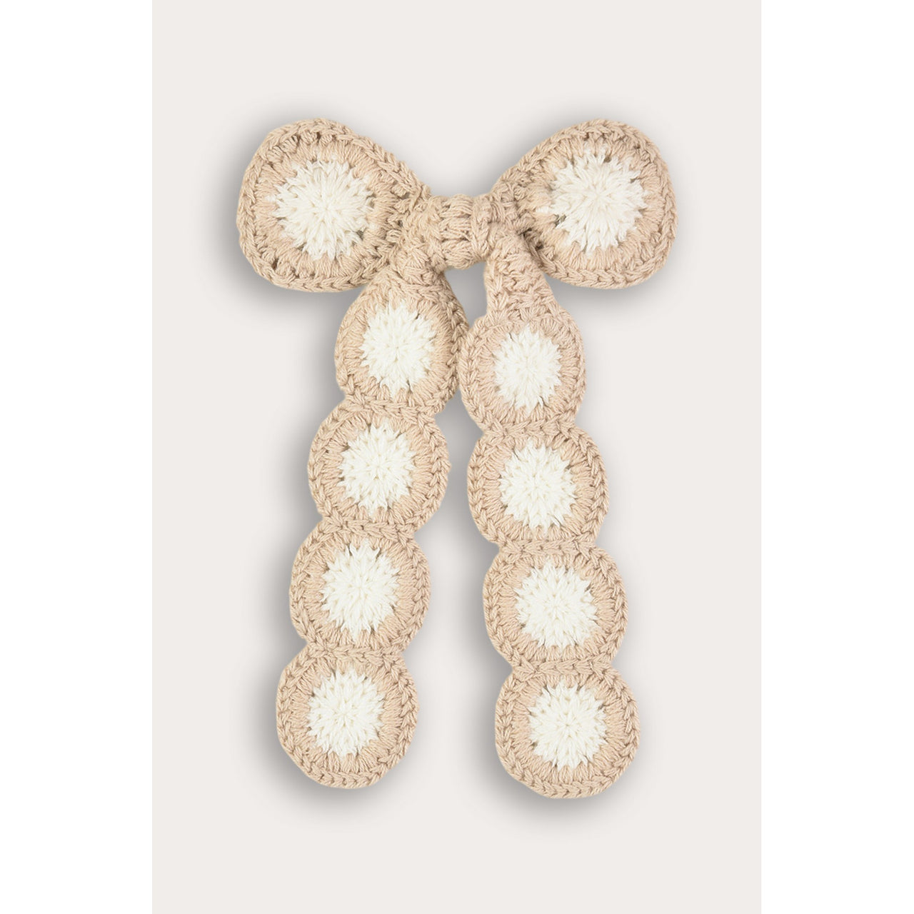 Crochet Bow Clip