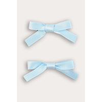 2PK Satin Mini Bow Clip