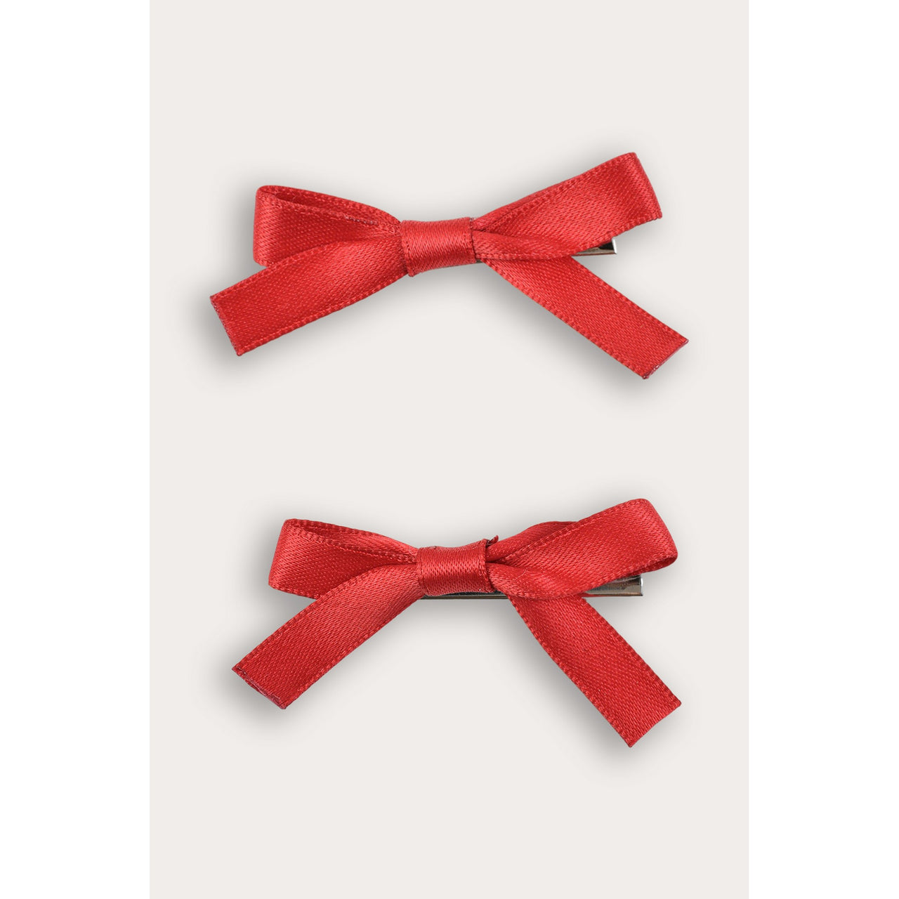 2PK Satin Mini Bow Clip