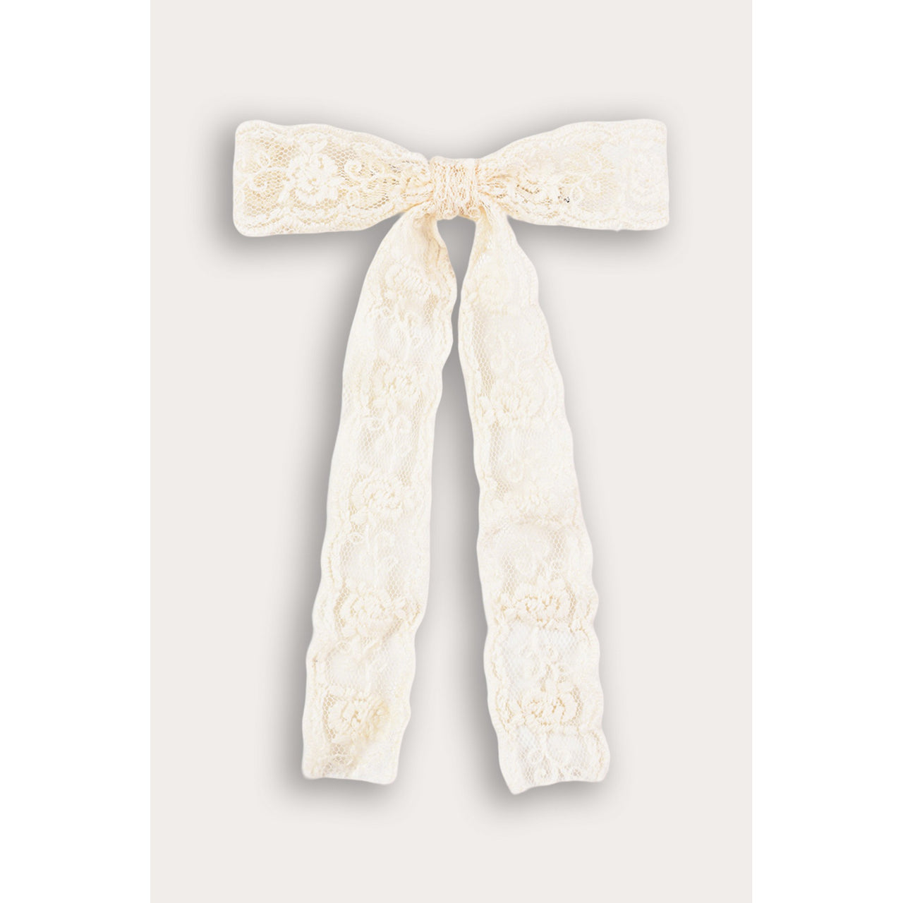 Lace Long Bow Clip