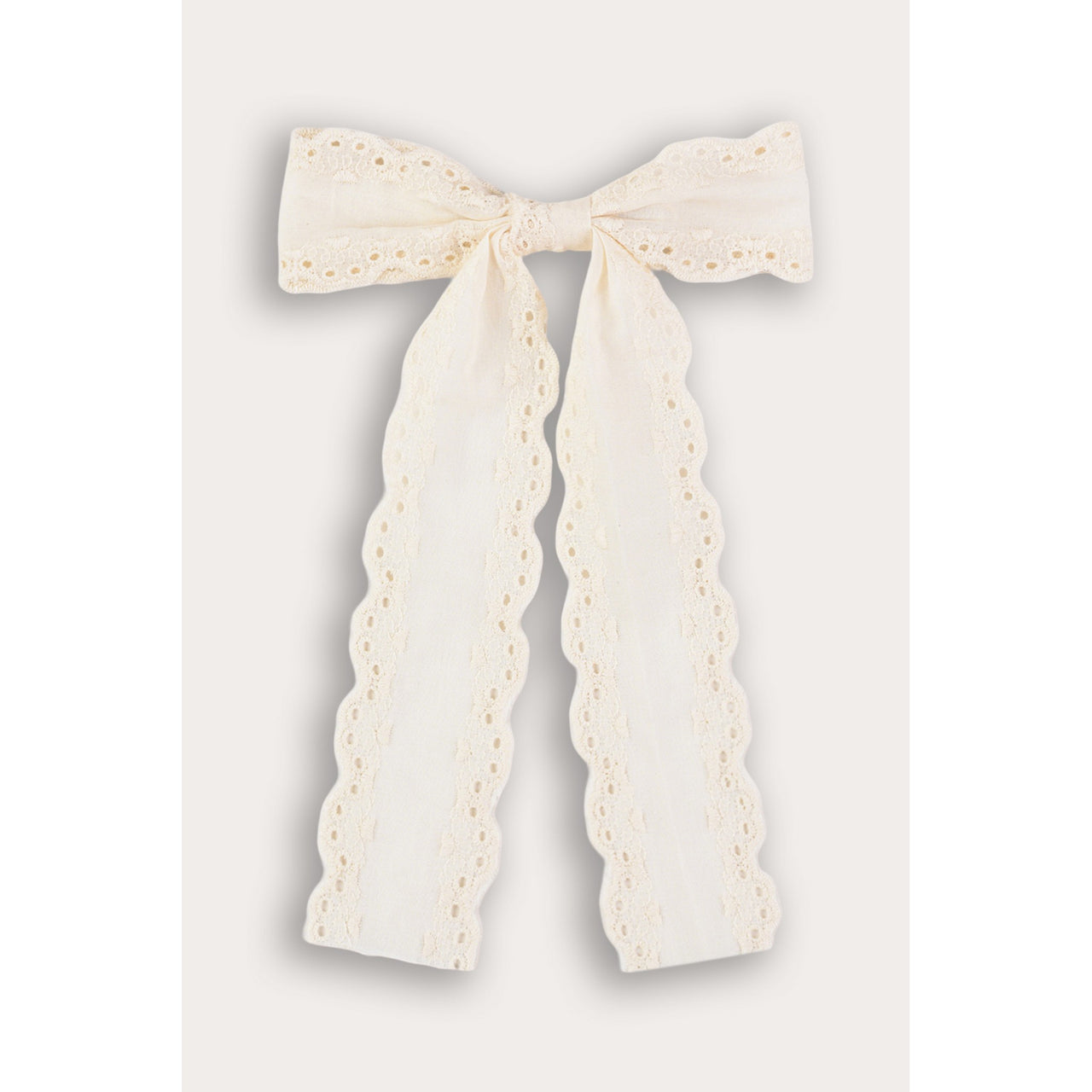 Lace Long Bow Clip