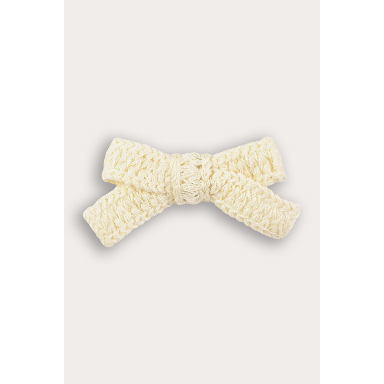 Mini Crochet Bow Clip