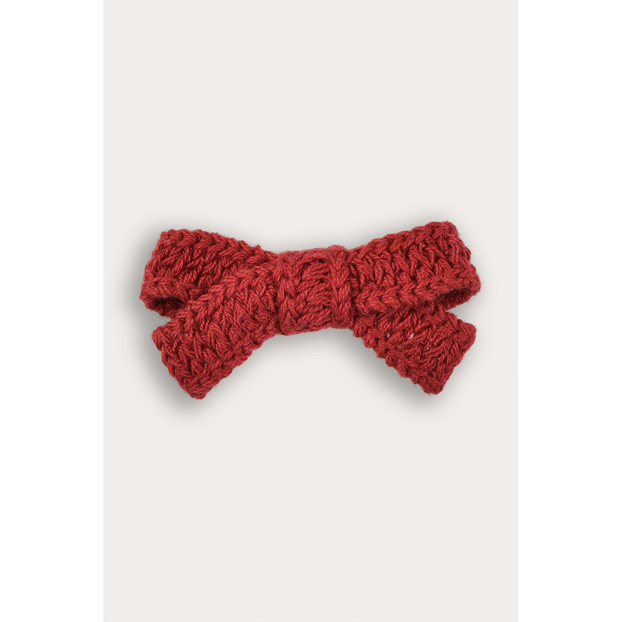 Mini Crochet Bow Clip