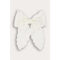 Lace Bow Clip
