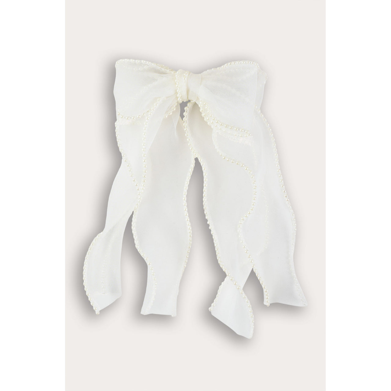 Pearl Bow Clip