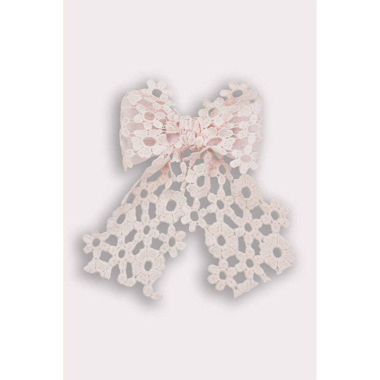 Lace Bow Clip