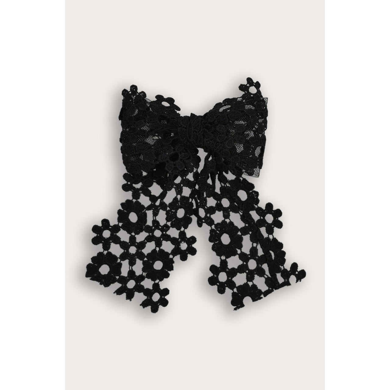 Lace Bow Clip