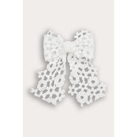 Lace Bow Clip