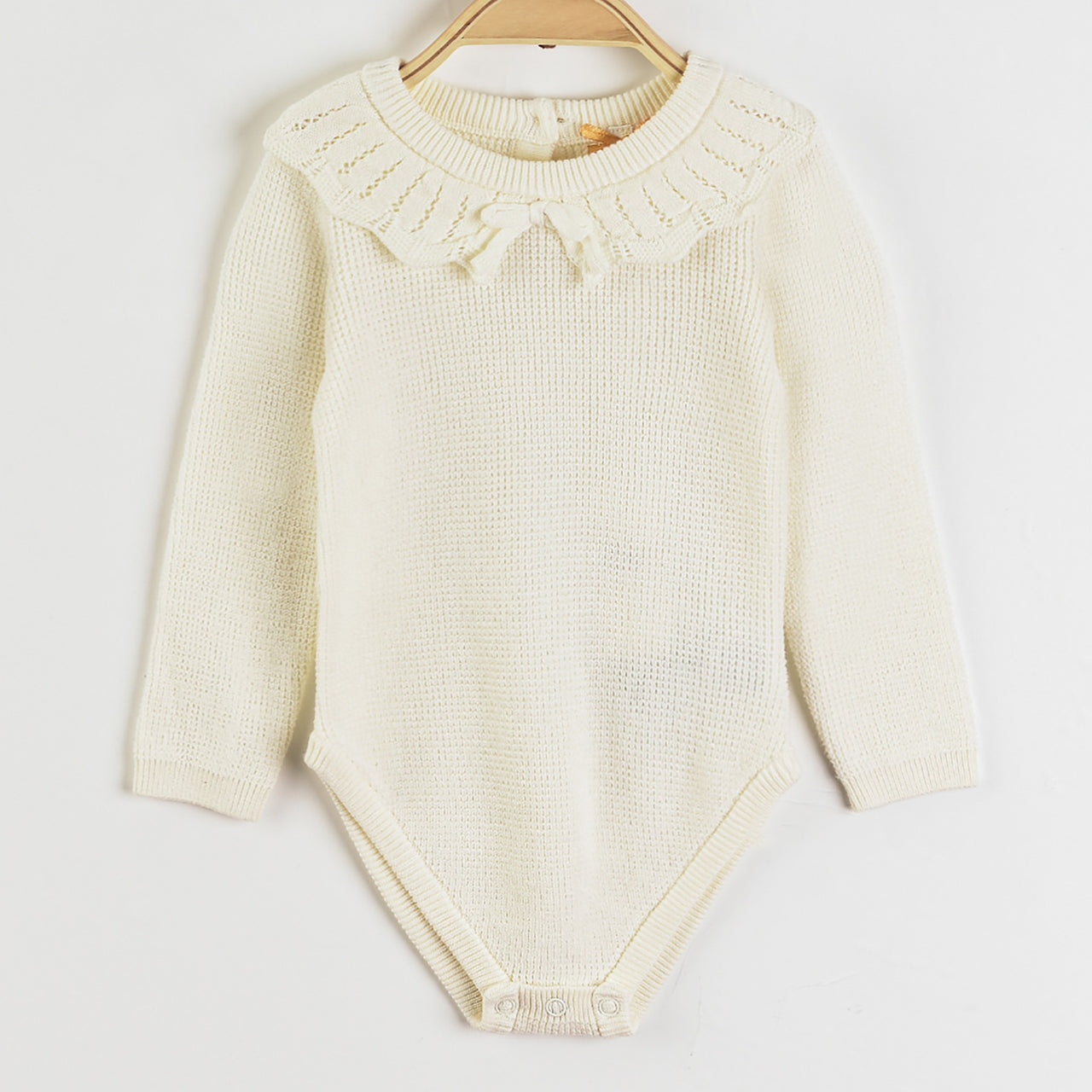 Knit Collared Onesie