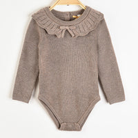 Knit Collared Onesie