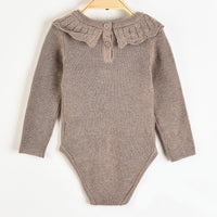 Knit Collared Onesie