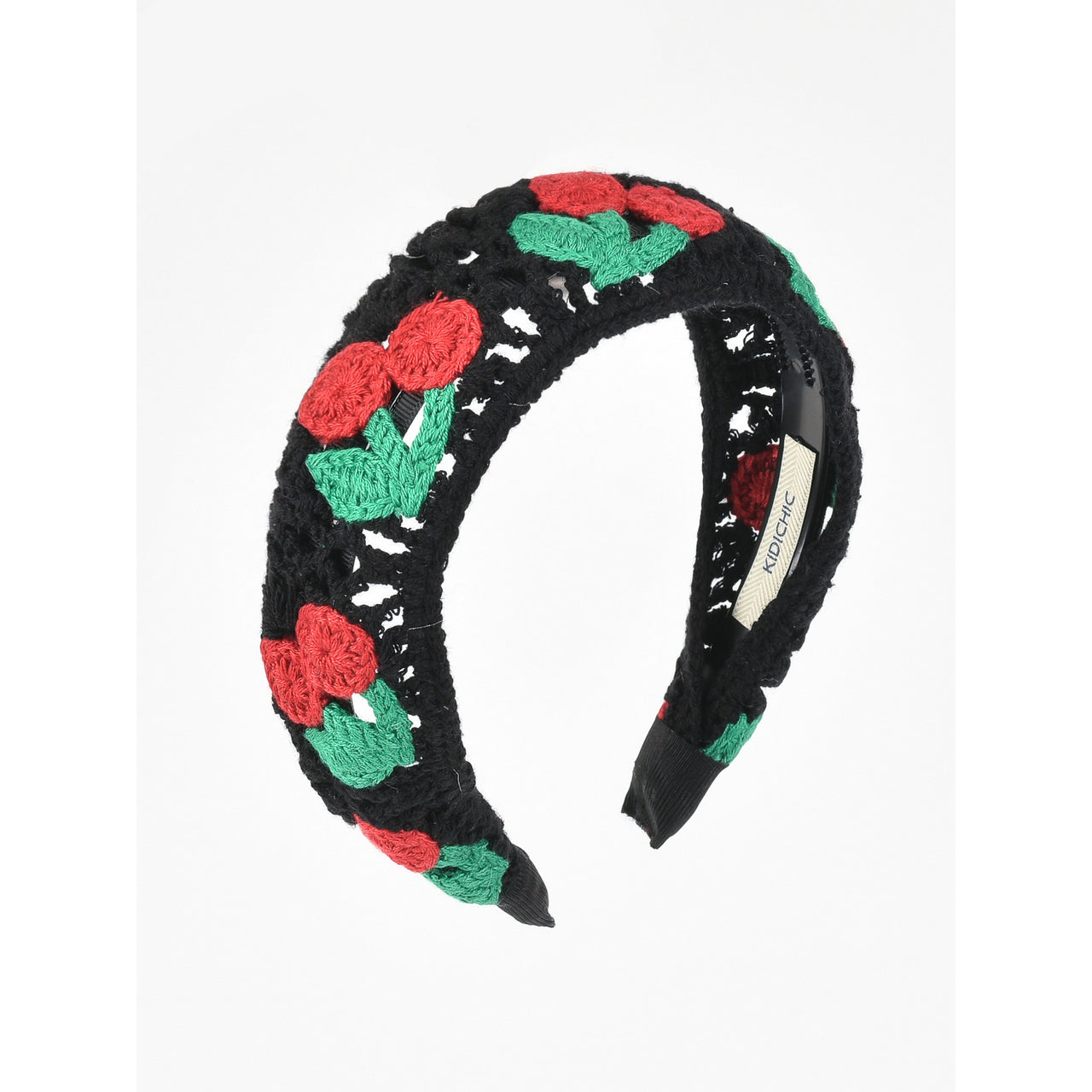 Cherry Crochet Headband