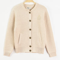 Melange Knit Logo Sweater